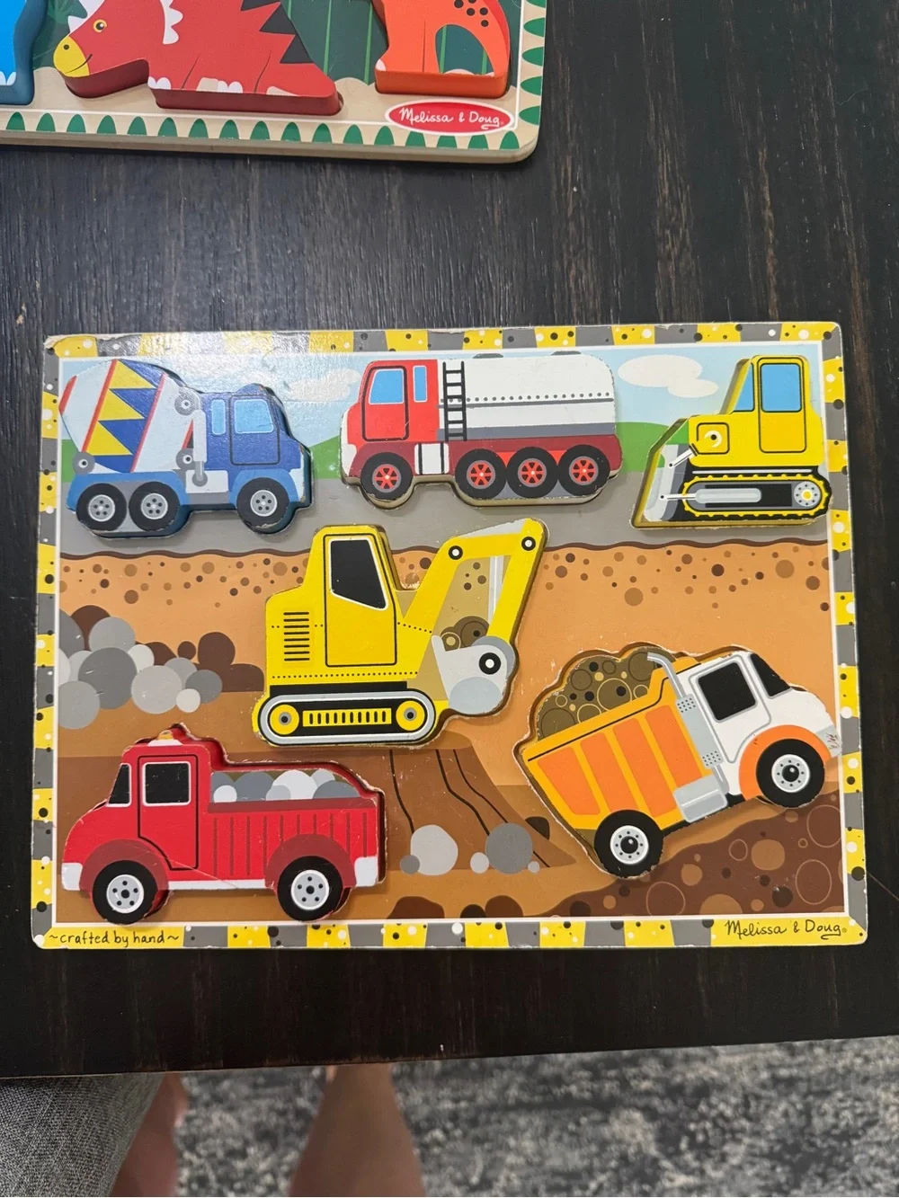 Melissa & Doug Bright color Wooden Puzzle